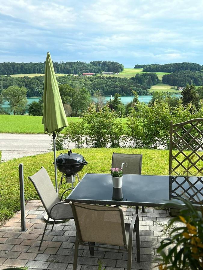 Ferienwohnung Am Mattsee Guggenberg  Buitenkant foto