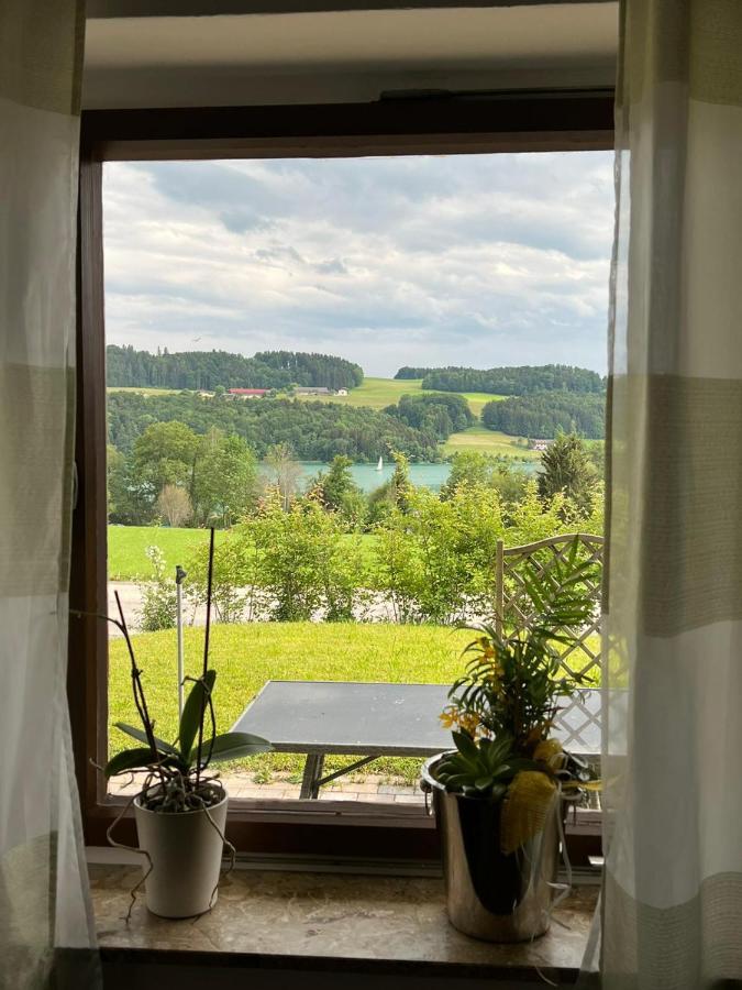 Ferienwohnung Am Mattsee Guggenberg  Buitenkant foto